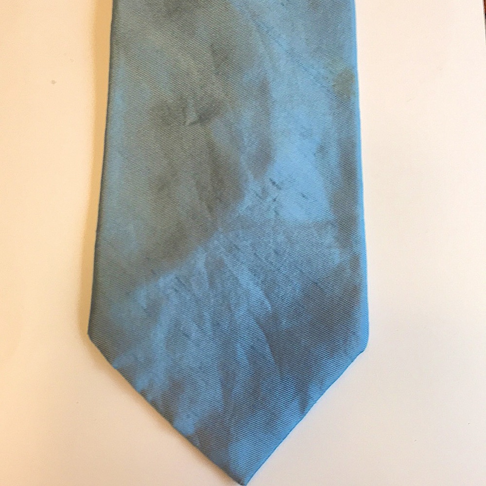 Vintage Towncraft Penneys Wide Powder Blue Tie